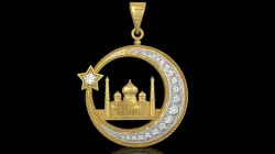 Muslim mosque pendant 3D print model