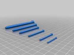 nail nails 3D print model