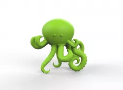 Octopus 3d print model 3D print model