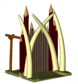 Orc Fort Basic Set 3D print model