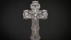 Orthodox cross 3D print model