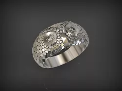 Owl Ring 2 3D print model