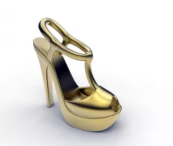 Pendant Louboutin Shoe 3D print model