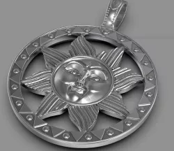 Pendant sun 3D print model
