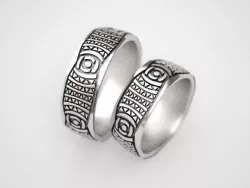 Photographers wedding rings - original 3D print model