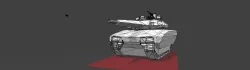 PL 01 Tank 3D print model