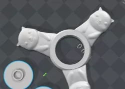 Pokemon Fidget Spinner 3D print model