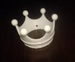 Printable Miniature Crown 3D print model