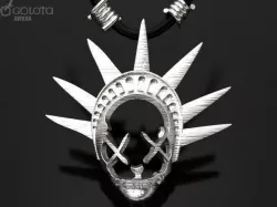 Purge-3 Liberty Mask Pendant 3D print model