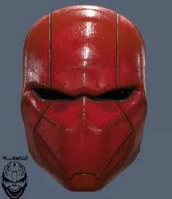 Red Hood Helmet Batman 3D print model