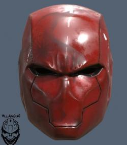 Red Hood Helmet Rebirth 3D print model