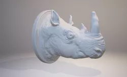 Rhinoceros HOOK 3D print model