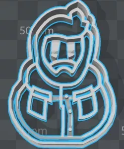 RIMWORLD pawn Cookie Cutter 3D print model