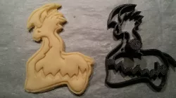 RIMWORLD Thrumbo Cookie Cutter with Detail 3D print model