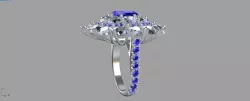 Ring 3D print model2 3D print model