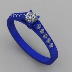 ring 3d ring  print model 3D print model