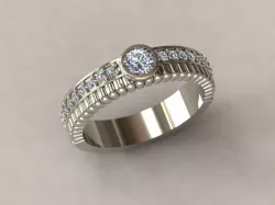  Ring as a gift 3D print model