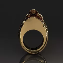 Ring cranium 011 3D print model