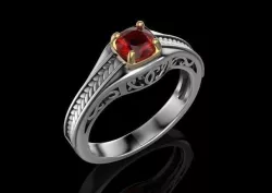 Ring  eden 3D print model 3D print model