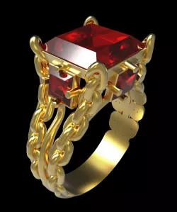 Ring R016 3D print model