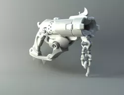 Roadhog scrap gun - Overwatch game 3D print model