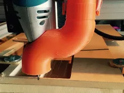 Shapeoko 2 Dust Shoe - For Stock dremel type spindle