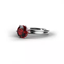 Six Prong Solitaire Ring 3D print model