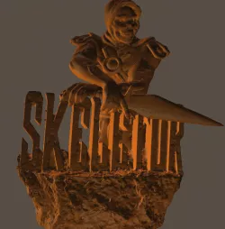 SKELETOR model bust Masters of the Universe MOTU 3D print model
