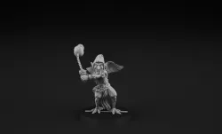 Skull fanatic 3D print model