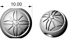 Sphere 3D print model