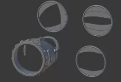 Spider-man goggles from Spider-Man Homecoming for 3D-printing 3D print model