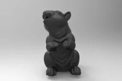 squirrel 3D print model