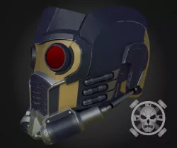 Star-Lord Helmet from Guardians of the Galaxy for 3D-printing 3D print model