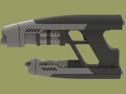 Star-Lord Quad Blaster 3D print model