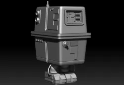 Starwars GNK POWER droid 3D print model