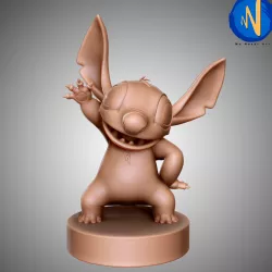 Stitch 3d Print Model 3D print model