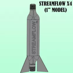 STREAMFLOW X4 - 1-in Vortex Generator 3D print model