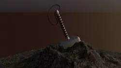 Thor Hammer The Mjolnir  3D print model
