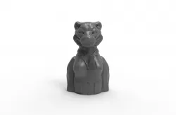 Tigress Pandemic Scientist  3D print model