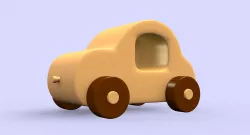 toy car 3D printing model 3D print model