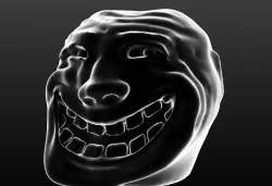 Trollface 3D print model