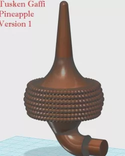 Tusken Gaffi Pineapple Version 1 3D print model