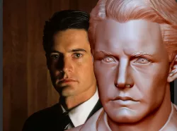 Twin Peaks Dale Cooper Kyle Maclachlan bust for 3D Printing 3D print model