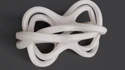 Twisted Infinity Knot 3D print model