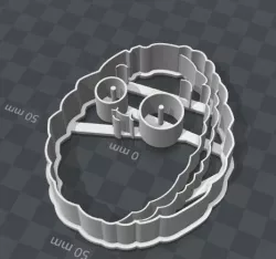 Wall Nut from Plants vs Zombies Cookie Cutter 3D print model