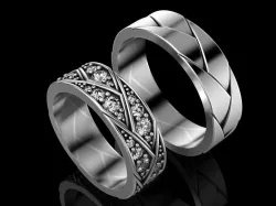 Wedding Ring 3D print model