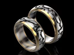 Wedding Ring 3D print model