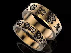 Wedding Ring 3D print model