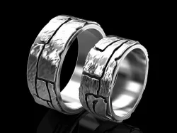 Wedding Ring 3D print model
