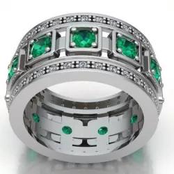 women band ring REF-81 3D print model